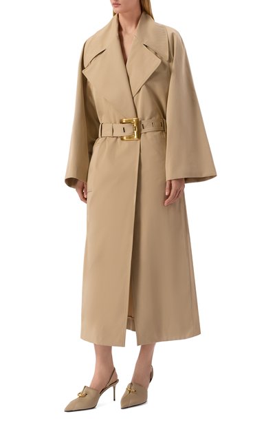 Хлопковый тренч BALMAIN, арт. GF1TL190/CG43, фото 3