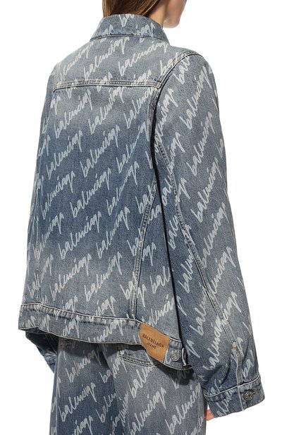 Джинсовая куртка BALENCIAGA, арт. 662853/TJW90, фото 4