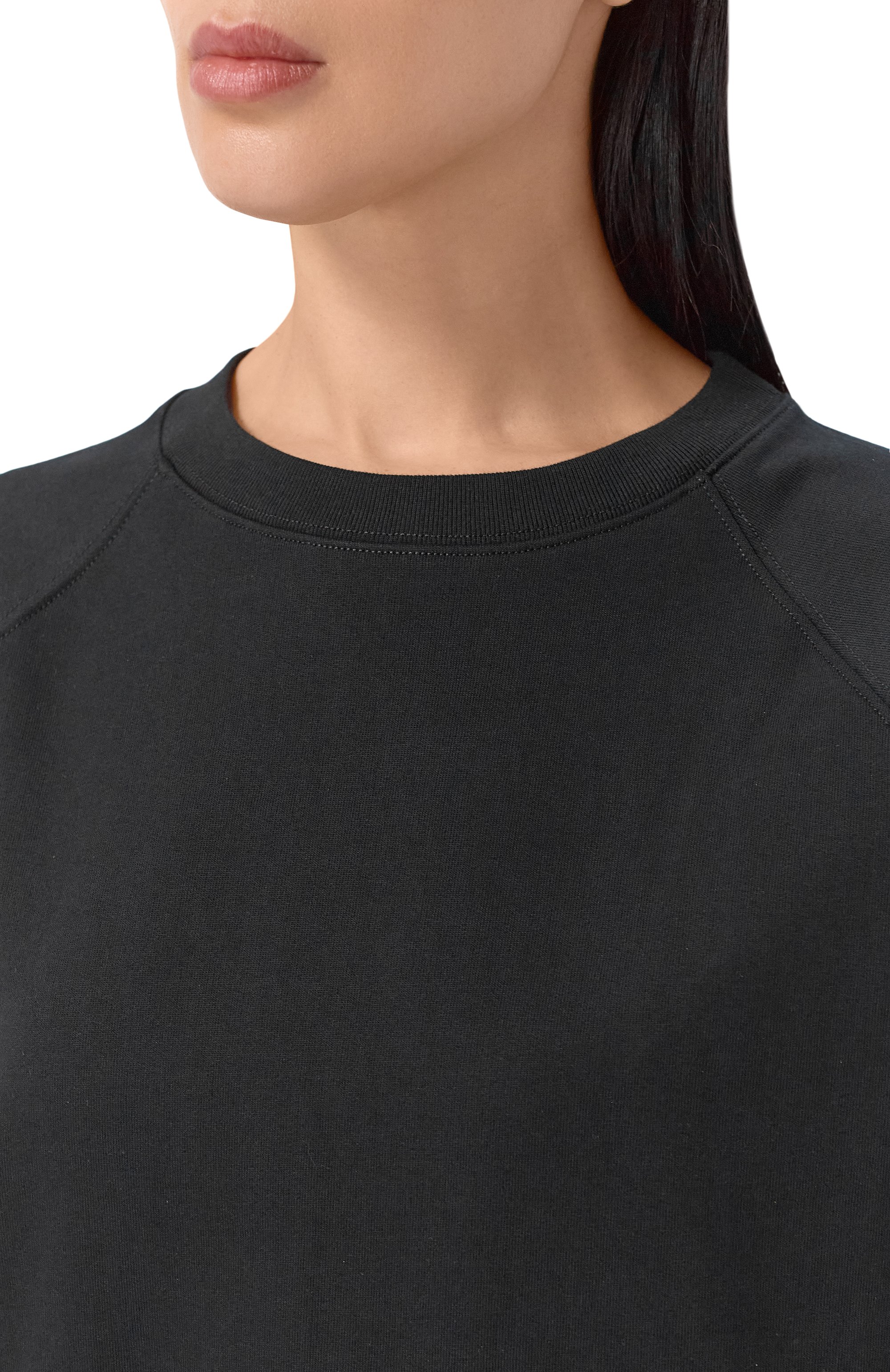 Хлопковый свитшот PERVERT черного цвета по цене 23000 руб., арт. PE26/SW01/60-02, фото 5 Хлопковый свитшот PERVERT, арт. PE26/SW01/60-02, фото 5