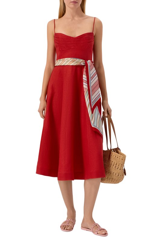 Шлепанцы Infinity Chain Aquazzura ICJFLAS0-JLY-MDP Розовый  ICJFLAS0-JLY-MDP Фото 3