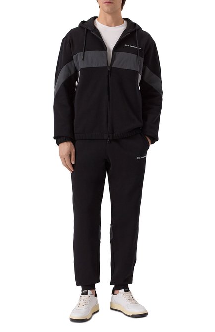 Мужской хлопковый спортивный костюм EA7, арт. 7M000940/AF10377