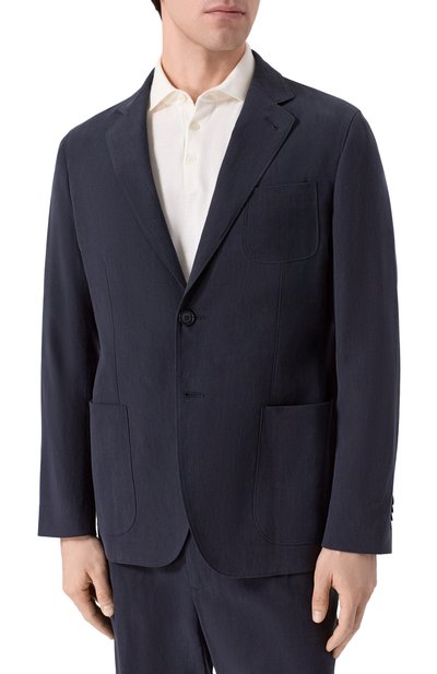 Льняной пиджак GIORGIO ARMANI, арт. GM000140/TE10954, фото 3