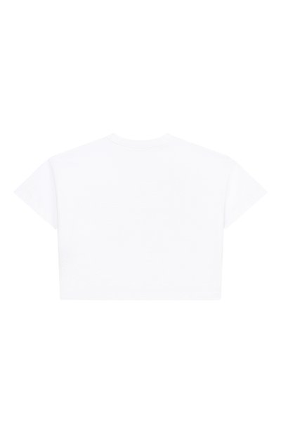 Хлопковая футболка MSGM KIDS, арт. S6MSJGTH173