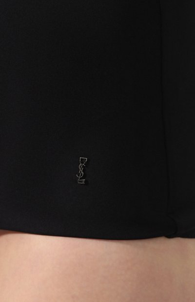 Шорты с завышенной талией SAINT LAURENT, арт. 572046/Y146G, фото 5