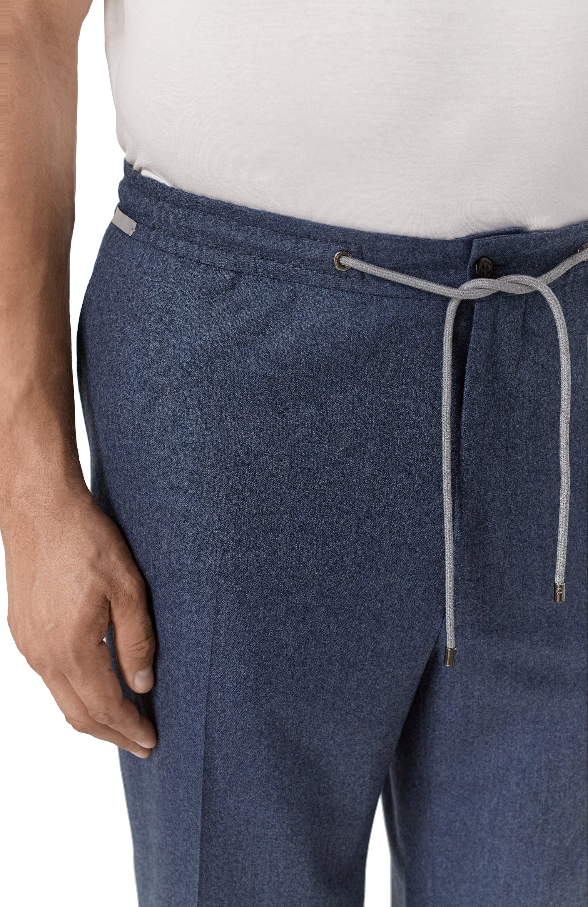 Шерстяные брюки CORNELIANI, арт. 264L27-2618111, фото 5