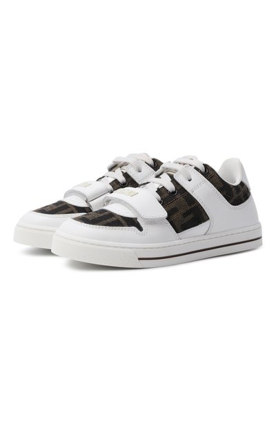 Комбинированные кеды FENDI, арт. JMR476/AHGY/27-31