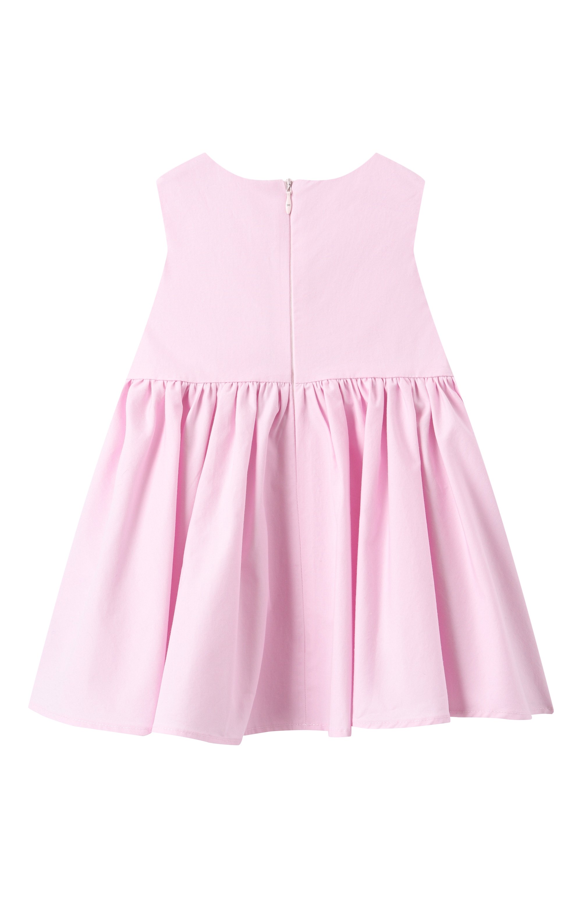 Хлопковое платье ELISABETTA FRANCHI LA MIA BAMBINA, арт. EGAB2060/CA235, фото 2