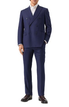 Шерстяной костюм с двубортным пиджаком BRIONI, арт. RA01/06A8T/LIPARI, фото 2