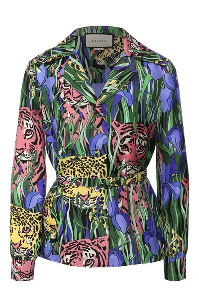 Женская шелковая рубашка GUCCI, арт. 569112/ZAB2V