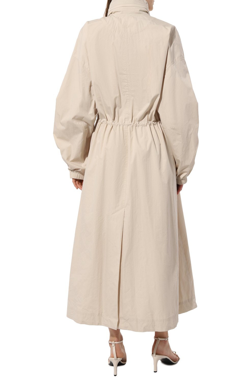 Хлопковый плащ со съемным капюшоном ISABEL MARANT ETOILE, арт. 24PMA0186FA-B1C01E, фото 4
