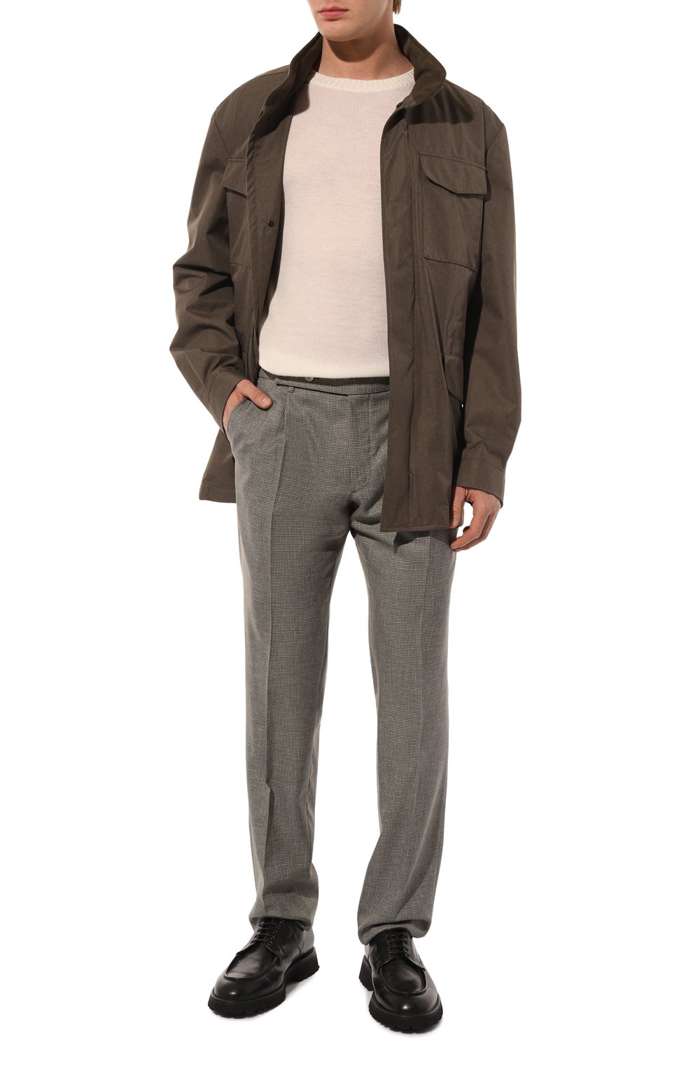 Шерстяные брюки STEFANO RICCI, арт. M1T23LACC6/W0011Q, фото 2