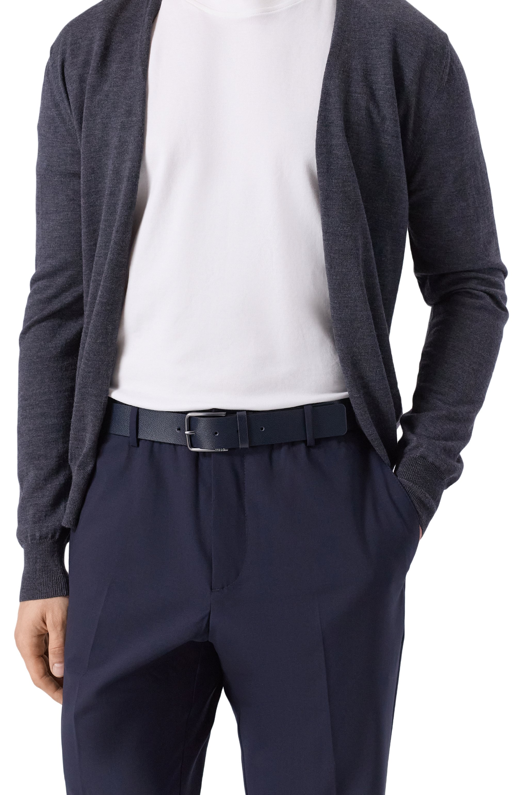 Кожаный ремень HUGO, арт. 50548348, фото 2