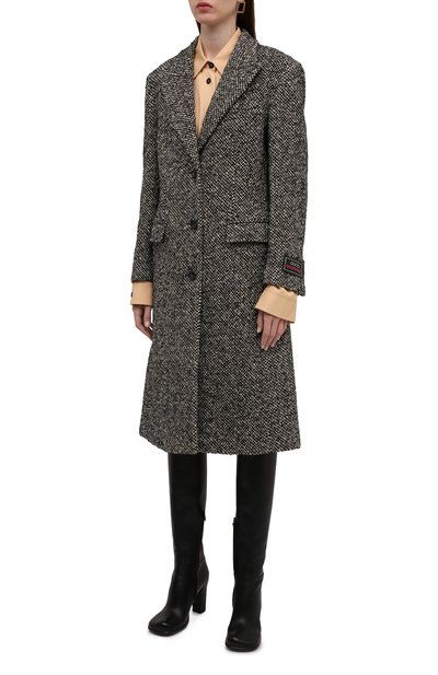 Шерстяное пальто GUCCI, арт. 674000/ZAEAP, фото 3