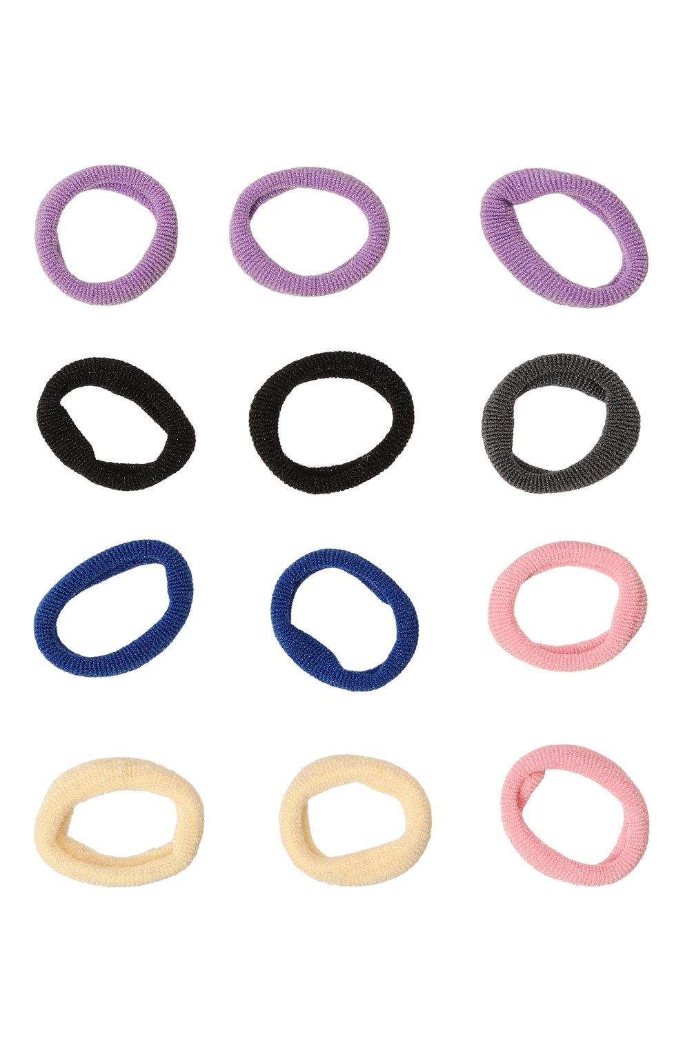 Комплект из двенадцати резинок JUNEFEE разноцветного цвета по цене 650 руб., арт. 7247, фото 1 Комплект из двенадцати резинок JUNEFEE, арт. 7247, фото 1