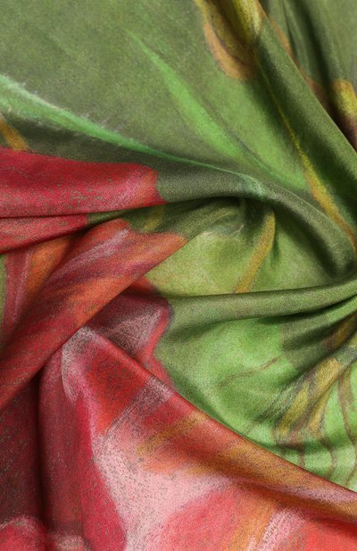 Шелковый платок маки GOURJI, арт. T23POP7R, фото 4