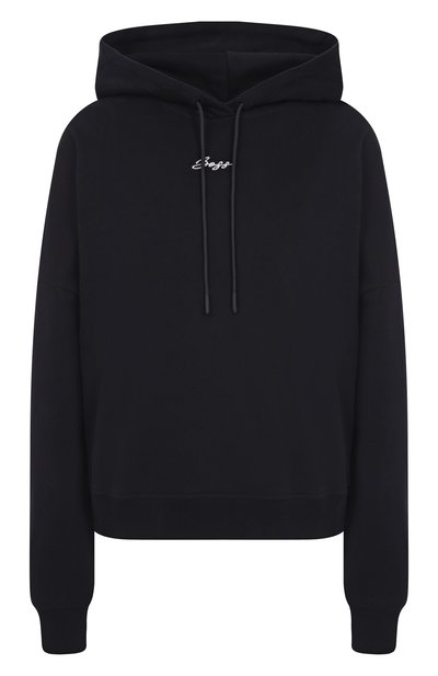 Женский хлопковое худи BOSS ORANGE, арт. 50547572