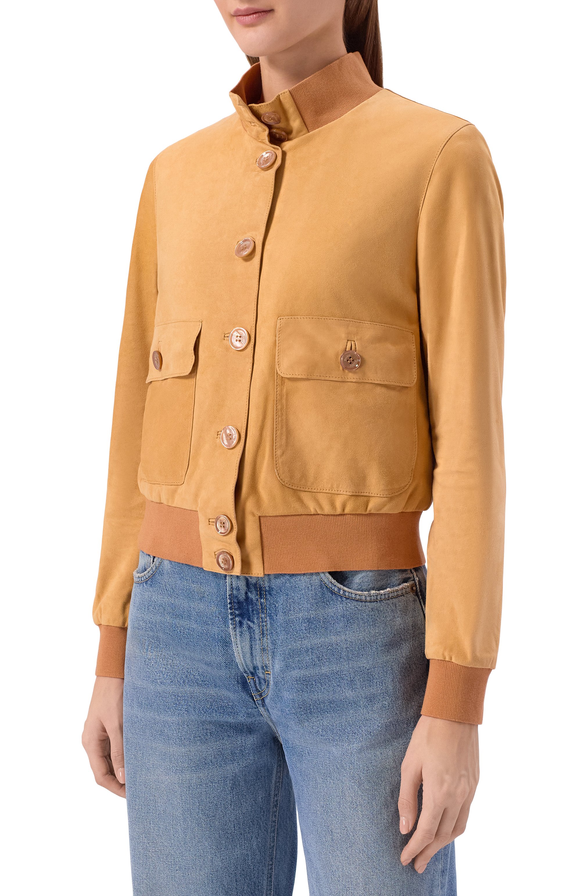 Замшевый бомбер natizza-ur MOORER, арт. NATIZZA-UR, фото 3