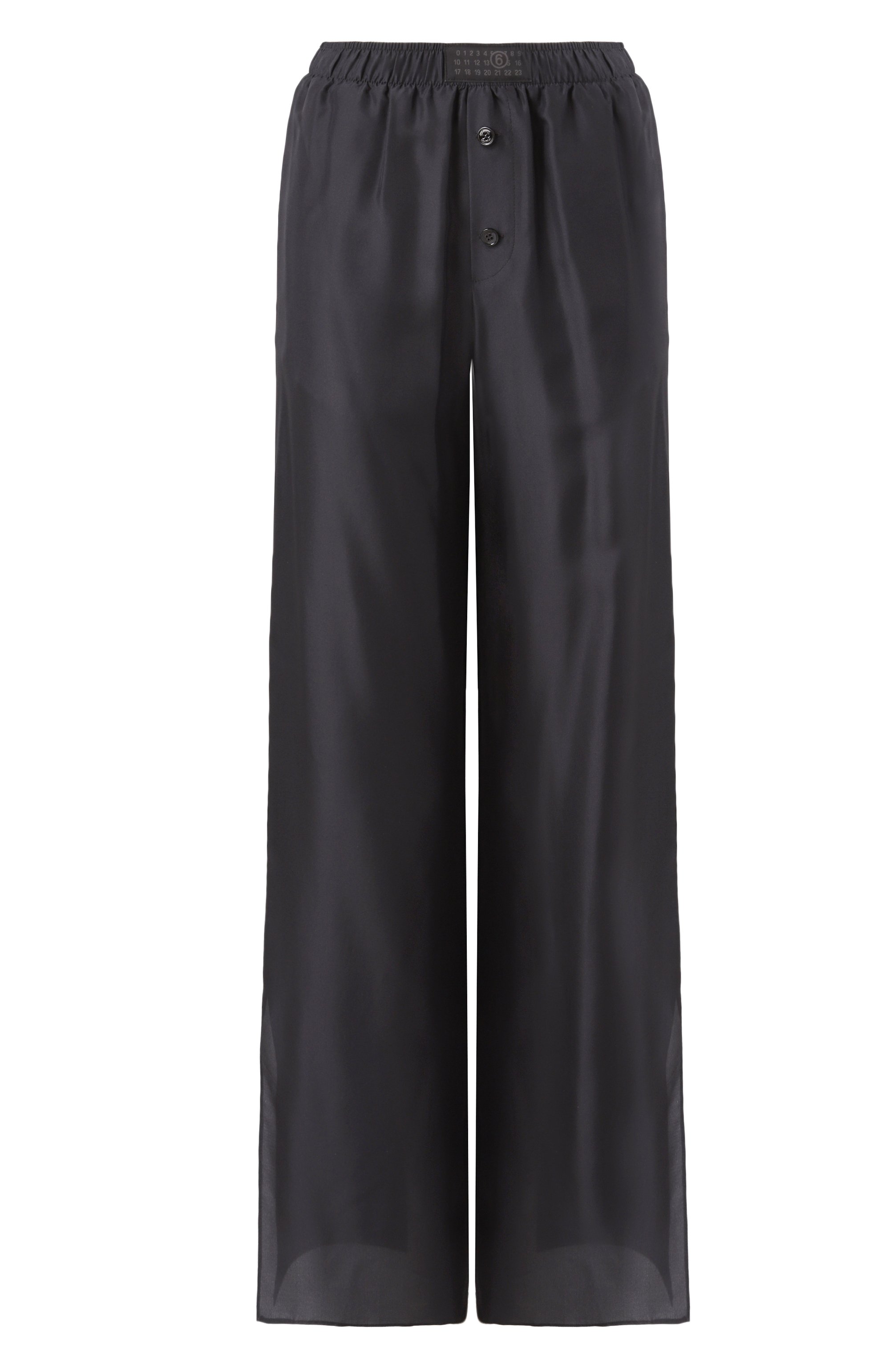 Шелковые брюки MM6, арт. S52KA0529/M35244, фото 1