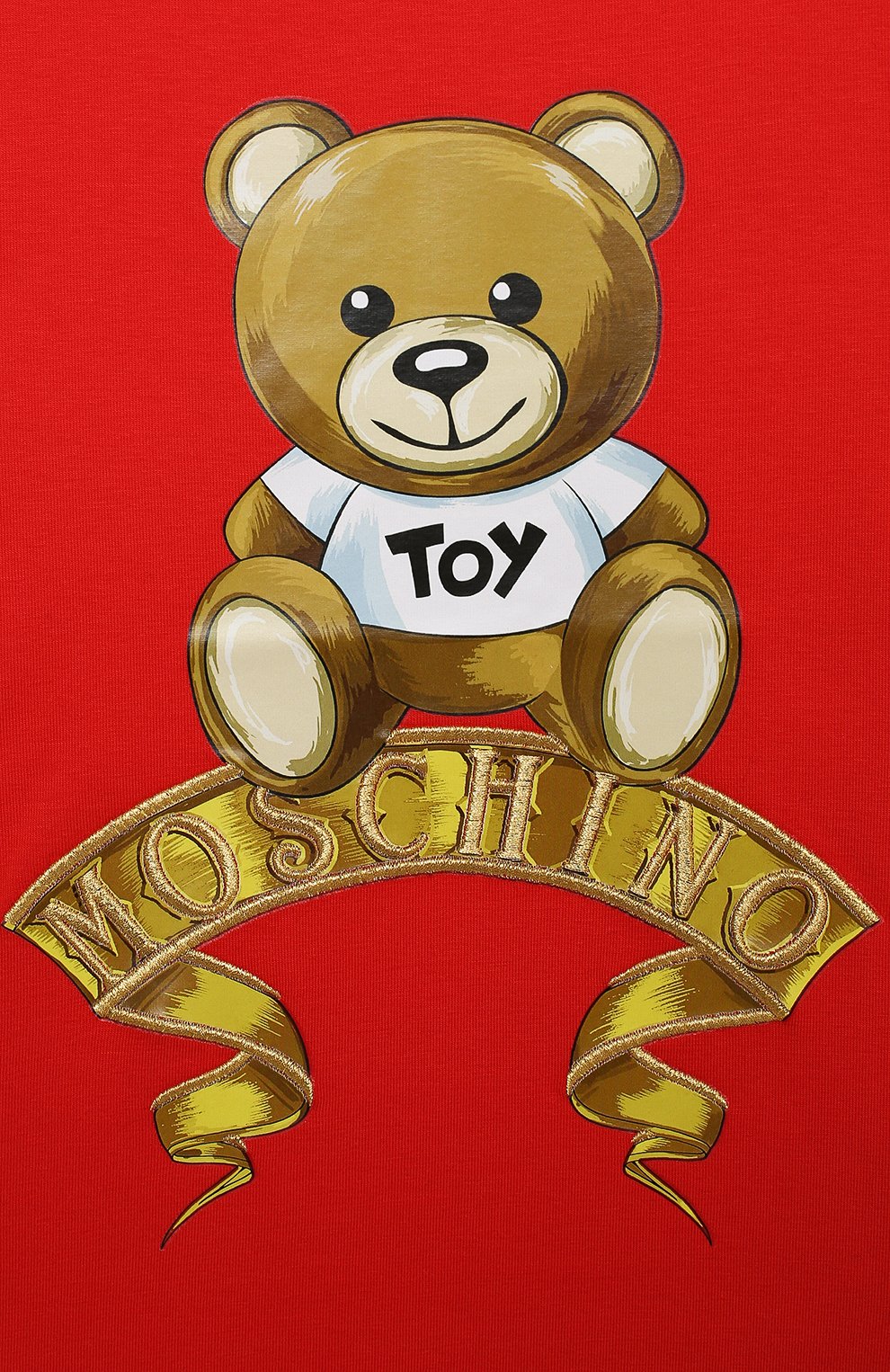 Хлопковая футболка MOSCHINO, арт. HIM020/LBA11/10A-14A, фото 3