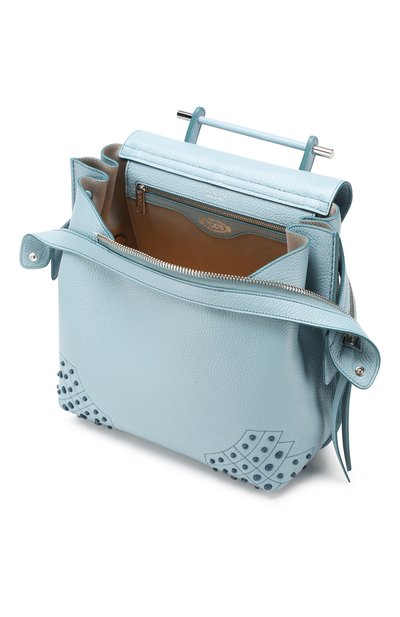 Рюкзак wave TOD’S голубого цвета по цене 210500 руб., арт. XBWAMRGD201MCL, фото 4 Рюкзак wave TOD’S, арт. XBWAMRGD201MCL, фото 4