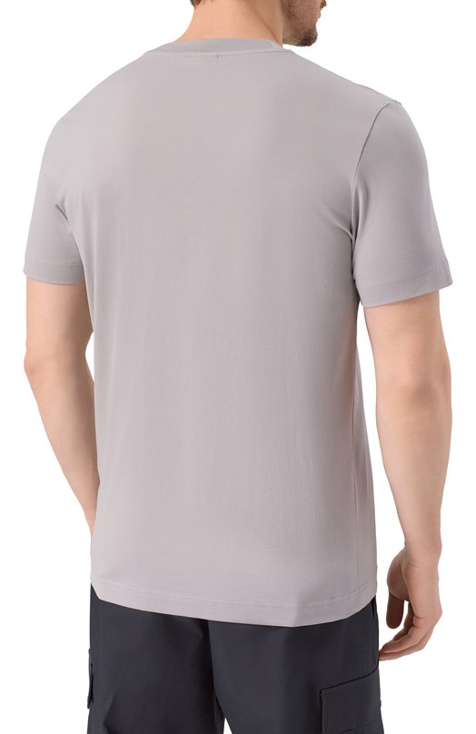 Хлопковая футболка Bogner 58086604 Серый  58086604 Фото 4