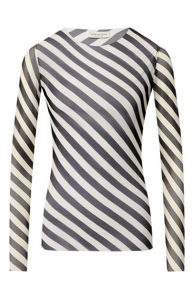 Женская лонгслив в полоску DRIES VAN NOTEN, арт. 191-31182-7196
