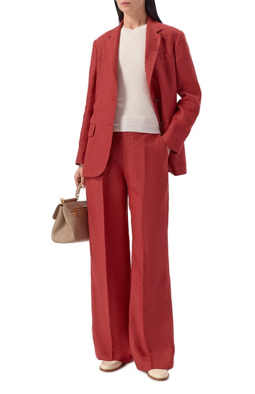 Пуловер из шелка и хлопка MVST M26.2PW.K216/Y203 Кремовый  M26.2PW.K216/Y203 Фото 2