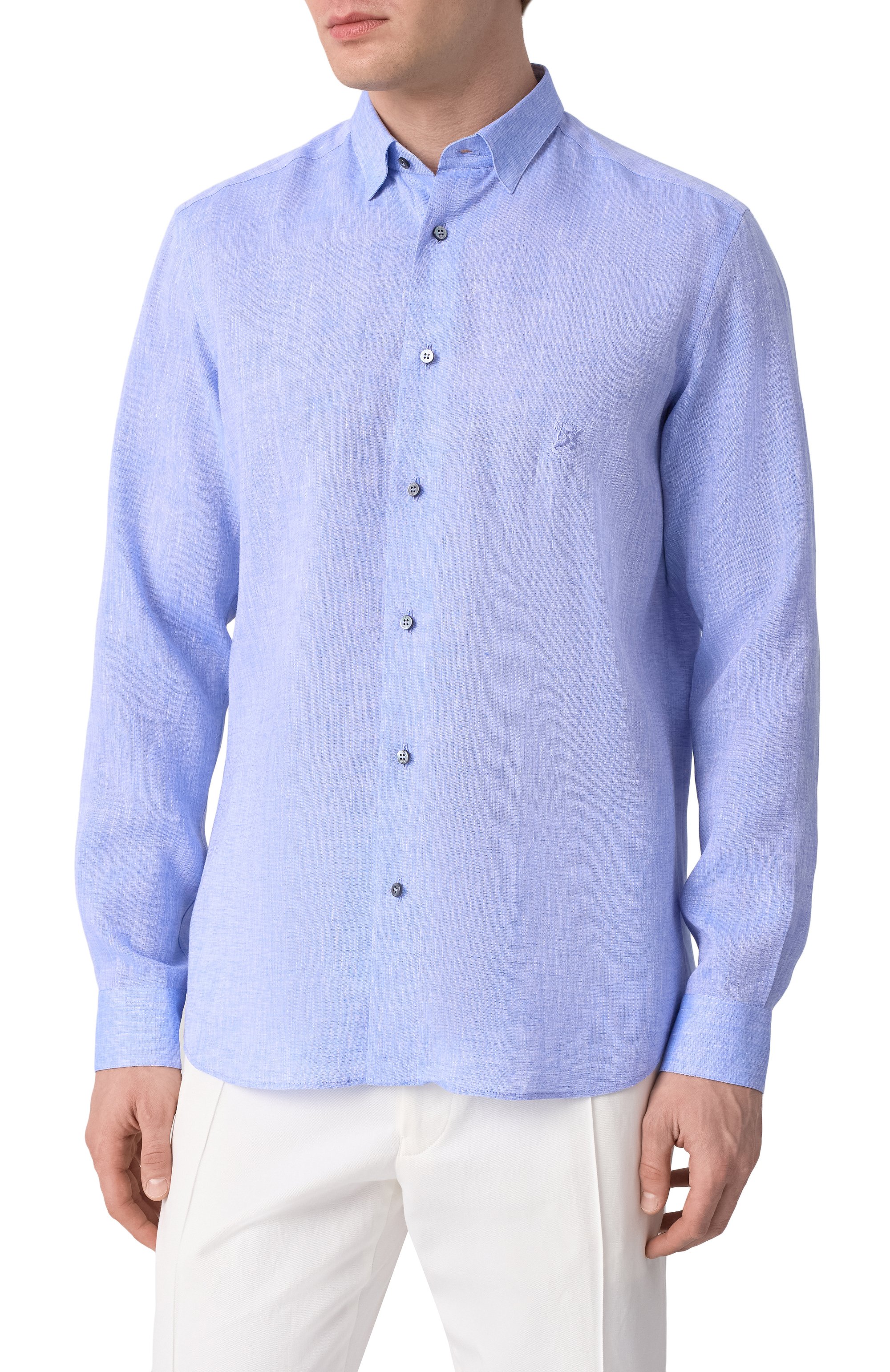 Льняная рубашка ZILLI, арт. LINAS1M080013123U, фото 3