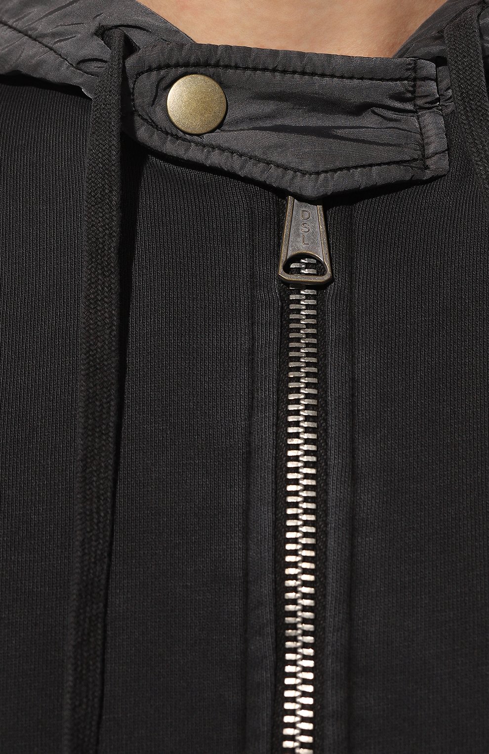 Хлопковая толстовка DIESEL, арт. A09035/0LCAL, фото 5