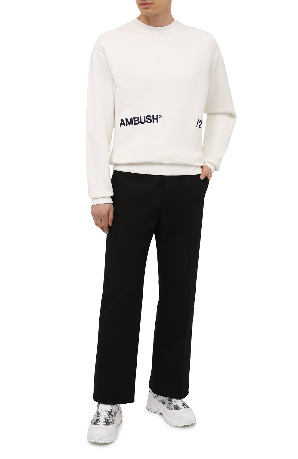 Хлопковый свитшот AMBUSH, арт. BMBA005S21FLE001, фото 2