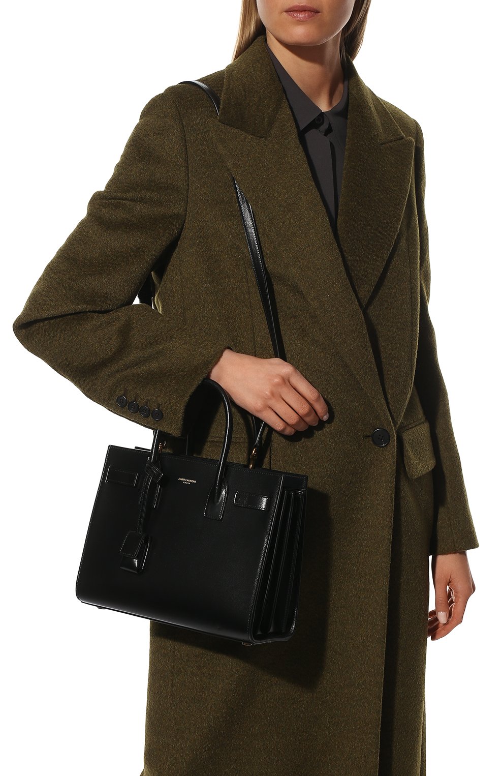 Сумка sac de jour baby SAINT LAURENT, арт. 421863/02G9W, фото 6