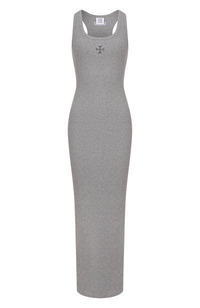 Женское хлопковое платье VETEMENTS, арт. WE76DR539G/1202 RIB