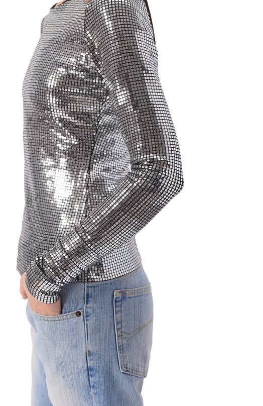 Топ MM6 S52NH0041/S23734 Серебряный  S52NH0041/S23734 Фото 5