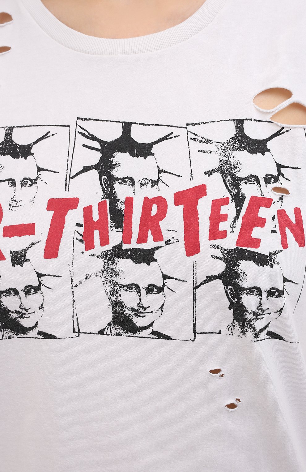 Хлопковая футболка R13, арт. R13W9370-43, фото 5