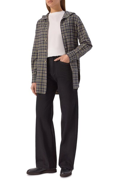 Хлопковая рубашка KITON синего цвета по цене 104500 руб., арт. D55436H0946802, фото 2 Хлопковая рубашка KITON, арт. D55436H0946802, фото 2