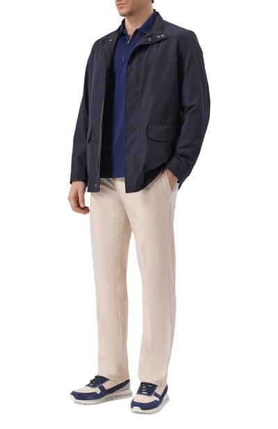 Хлопковые брюки BERWICH, арт. SPIAGGIA 20/TECH01, фото 2