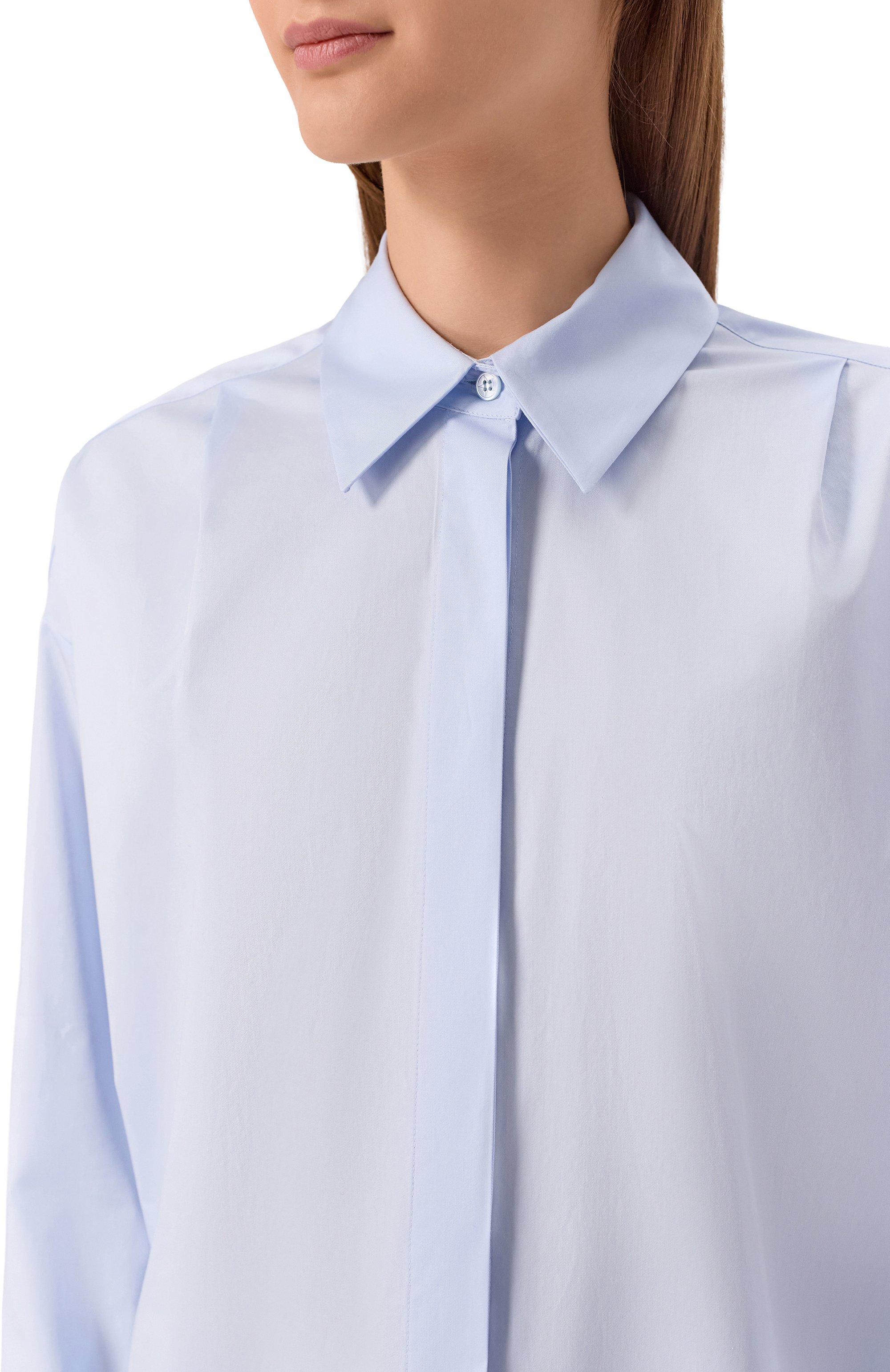 Хлопковая рубашка LORENA ANTONIAZZI, арт. CA01A/4818, фото 5