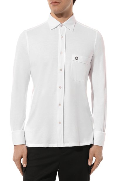 Хлопковая рубашка STEFANO RICCI, арт. CJ006948/TE2600, фото 3