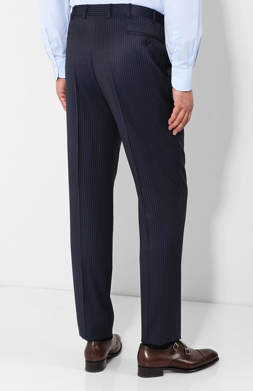 Шерстяной костюм с пиджаком на двух пуговицах EDUARD DRESSLER, арт. NR12/12045, фото 5