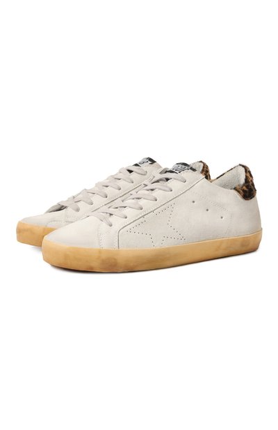 Замшевые кеды super-star GOLDEN GOOSE DELUXE BRAND, ар т. GWF00105.F003267, фото 1