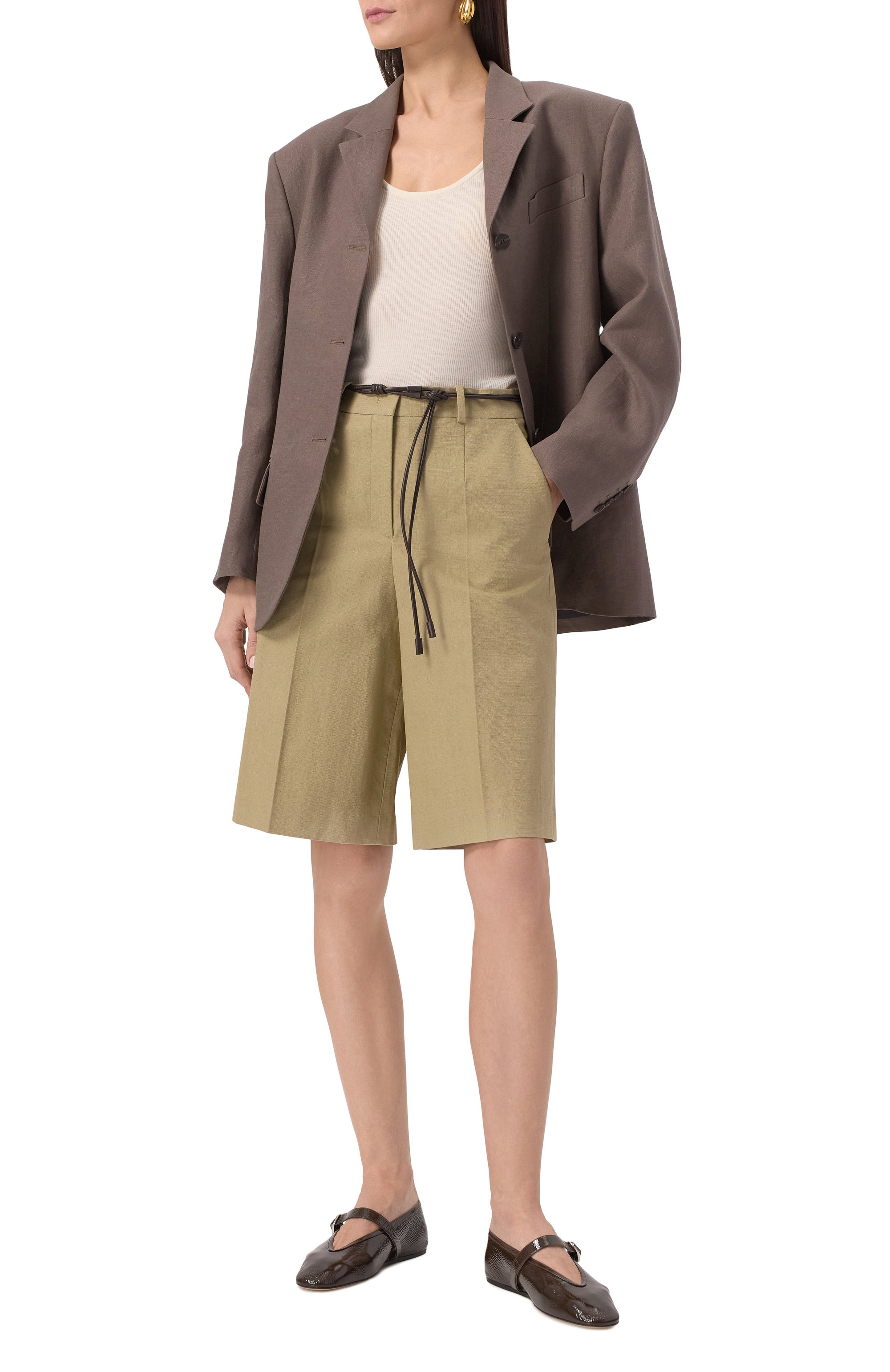 Льняной жакет SASHAVERSE, арт. JT025/BR/9103.301/SS25, фото 2