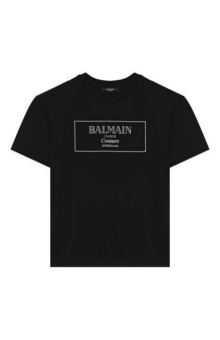 Хлопковая футболка BALMAIN, арт. BX8P51