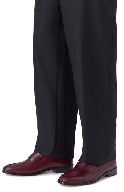 Кожаные лоферы MM6, арт. SH1WR0003/P5000, фото 3