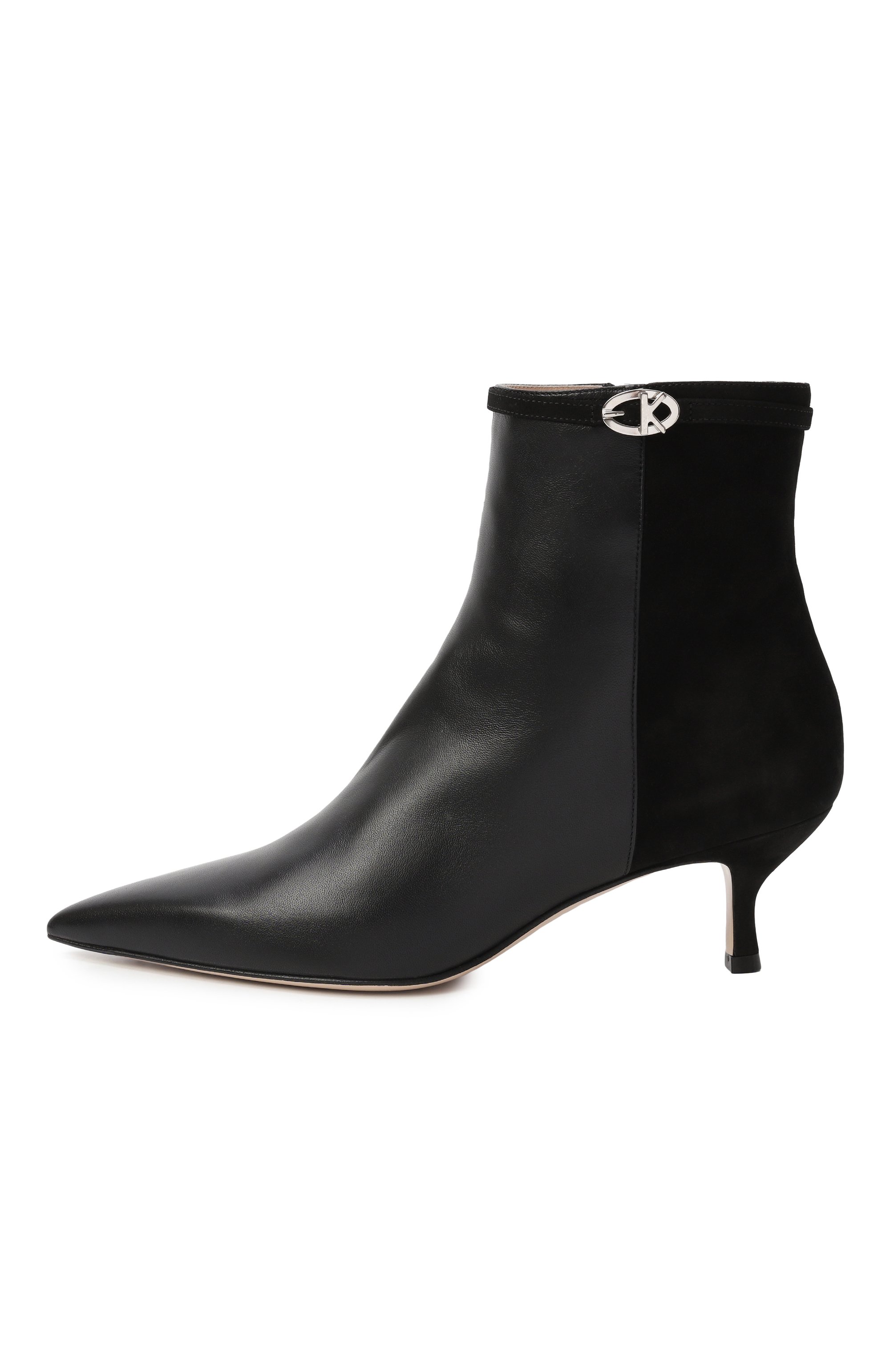 Кожаные ботильоны KITON, арт. D60828K0901F11, фото 4