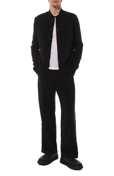 Брюки изо льна и шелка HANNES ROETHER, арт. 110447/BA21LAT0N.600, фото 2