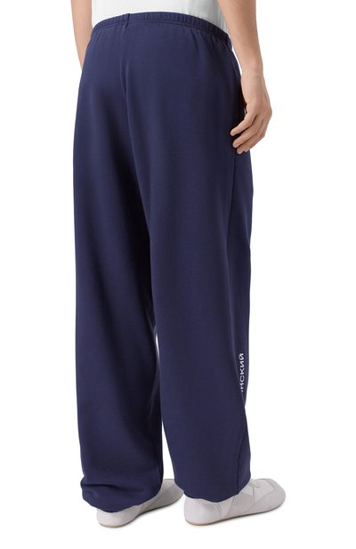 Хлопковые джоггеры ГОША РУБЧИНСКИЙ, арт. SWP_0102_NAVY, фото 4