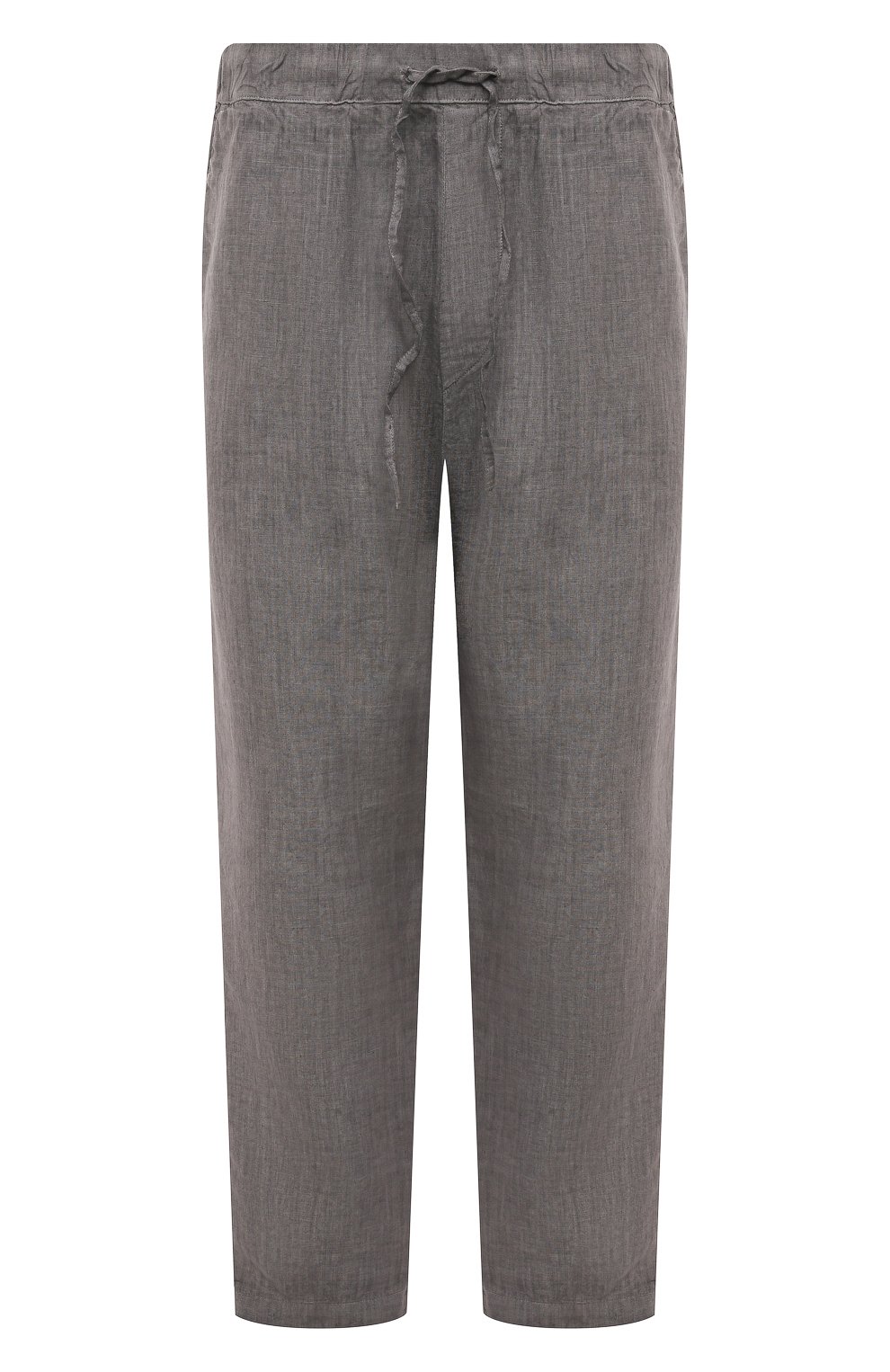 Льняные брюки 120% LINO серого цвета по цене 30900 руб., арт. 31ALIM29CK/0000253/S00, фото 1 Льняные брюки 120% LINO, арт. 31ALIM29CK/0000253/S00, фото 1