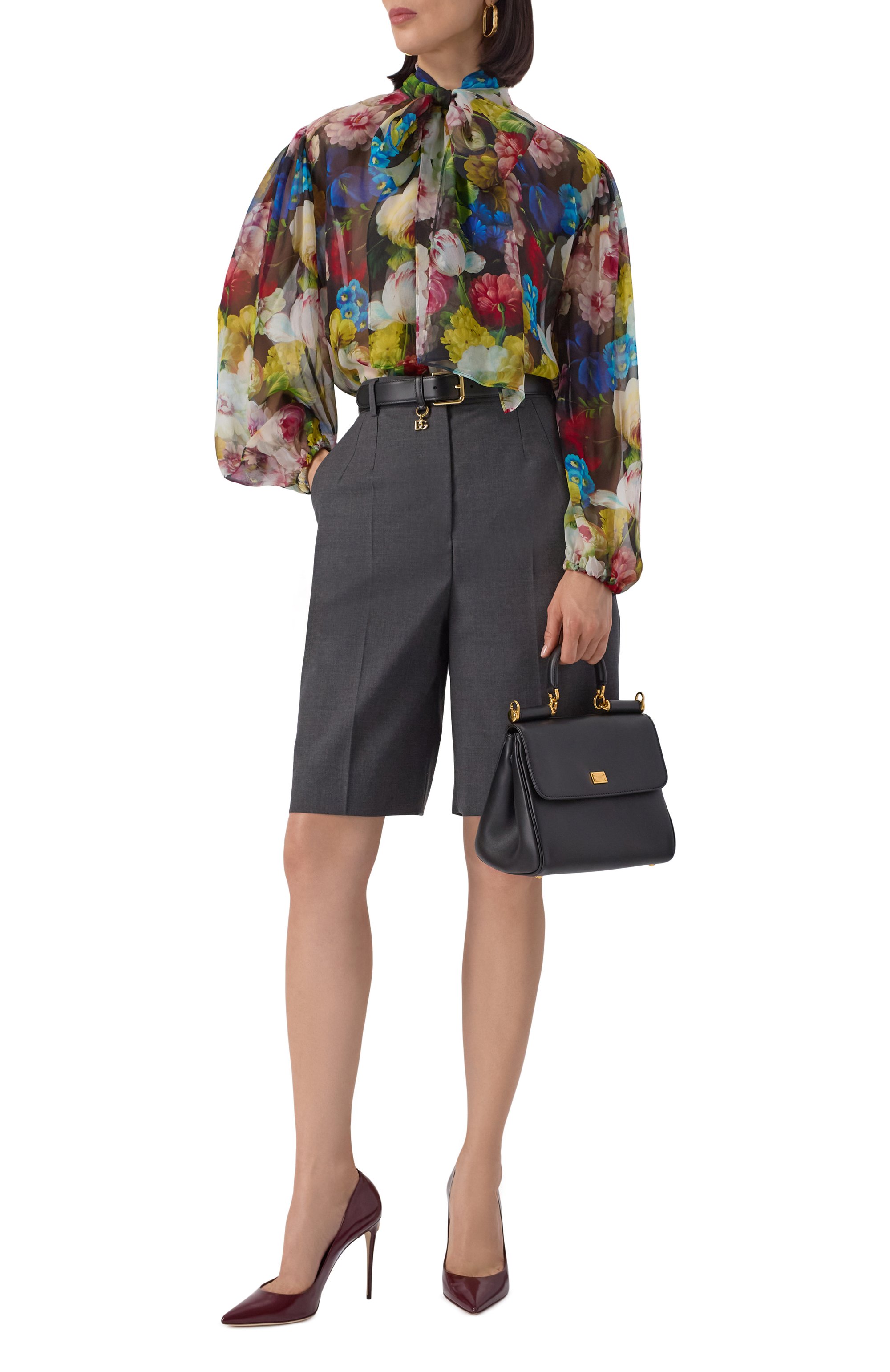 Сумка my sicily DOLCE & GABBANA черного цвета по цене 299500 руб., арт. BB7781/B7321, фото 7 Сумка my sicily DOLCE & GABBANA, арт. BB7781/B7321, фото 7