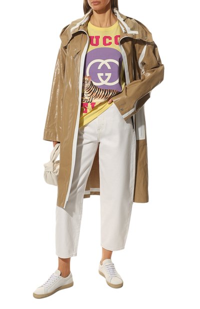 Хлопковая футболка GUCCI, арт. 615044/XJD37, фото 2