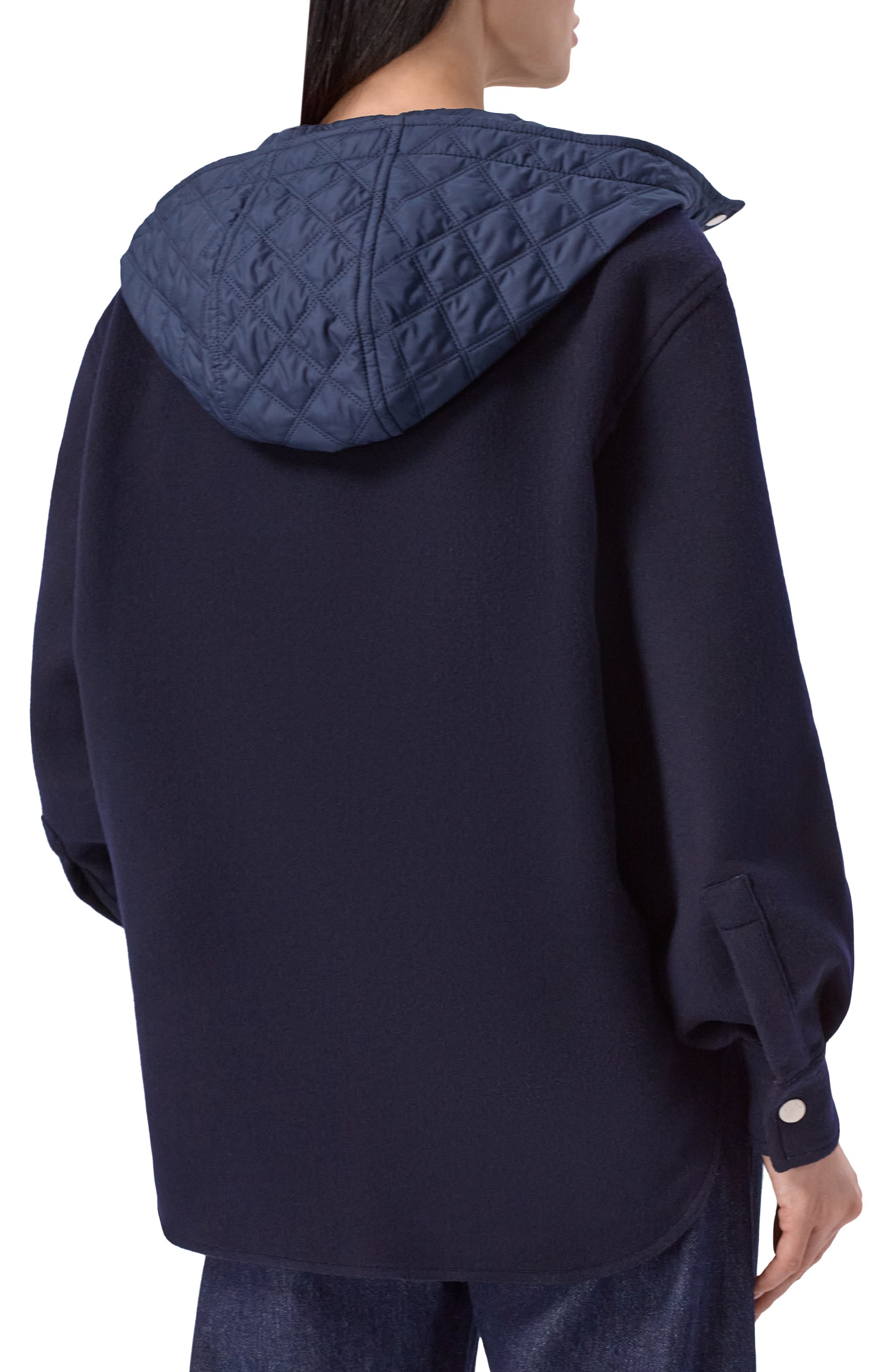 Комбинированная куртка KITON, арт. D61512K05I38, фото 4